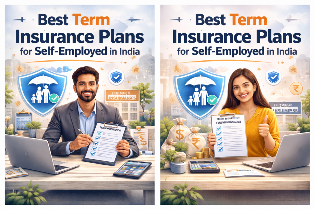 Best Term Insurance Plans for Self-Employed in India