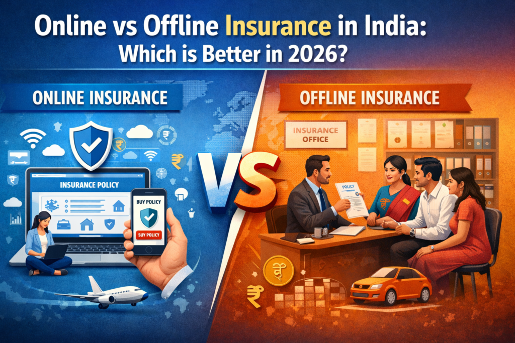 Online vs Offline Insurance in India: Which is Better in 2026