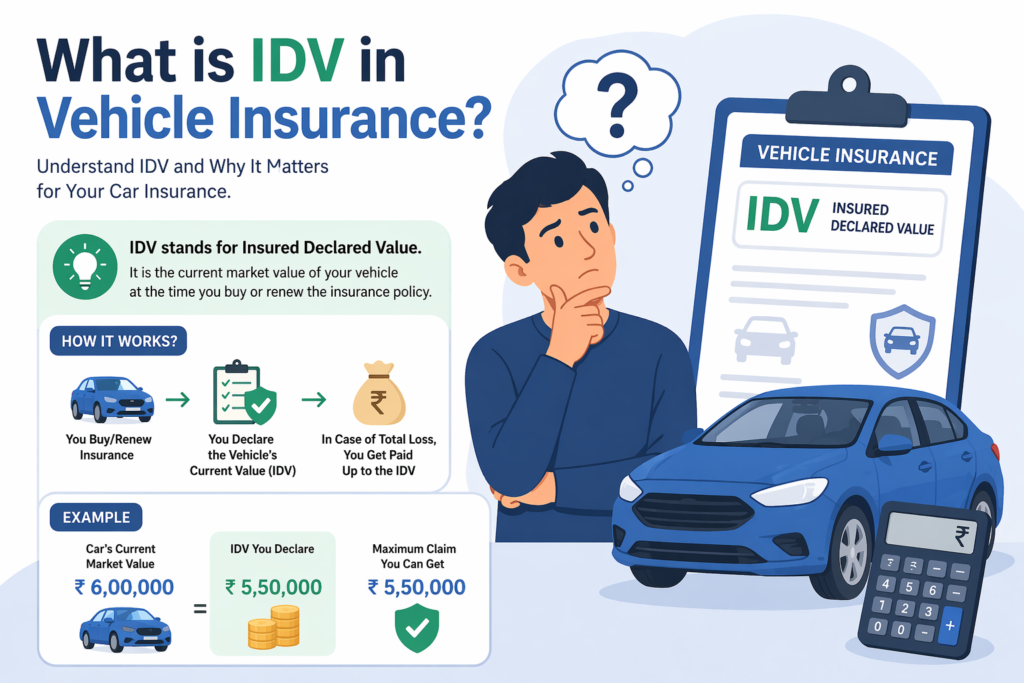 What is IDV in Vehicle Insurance?